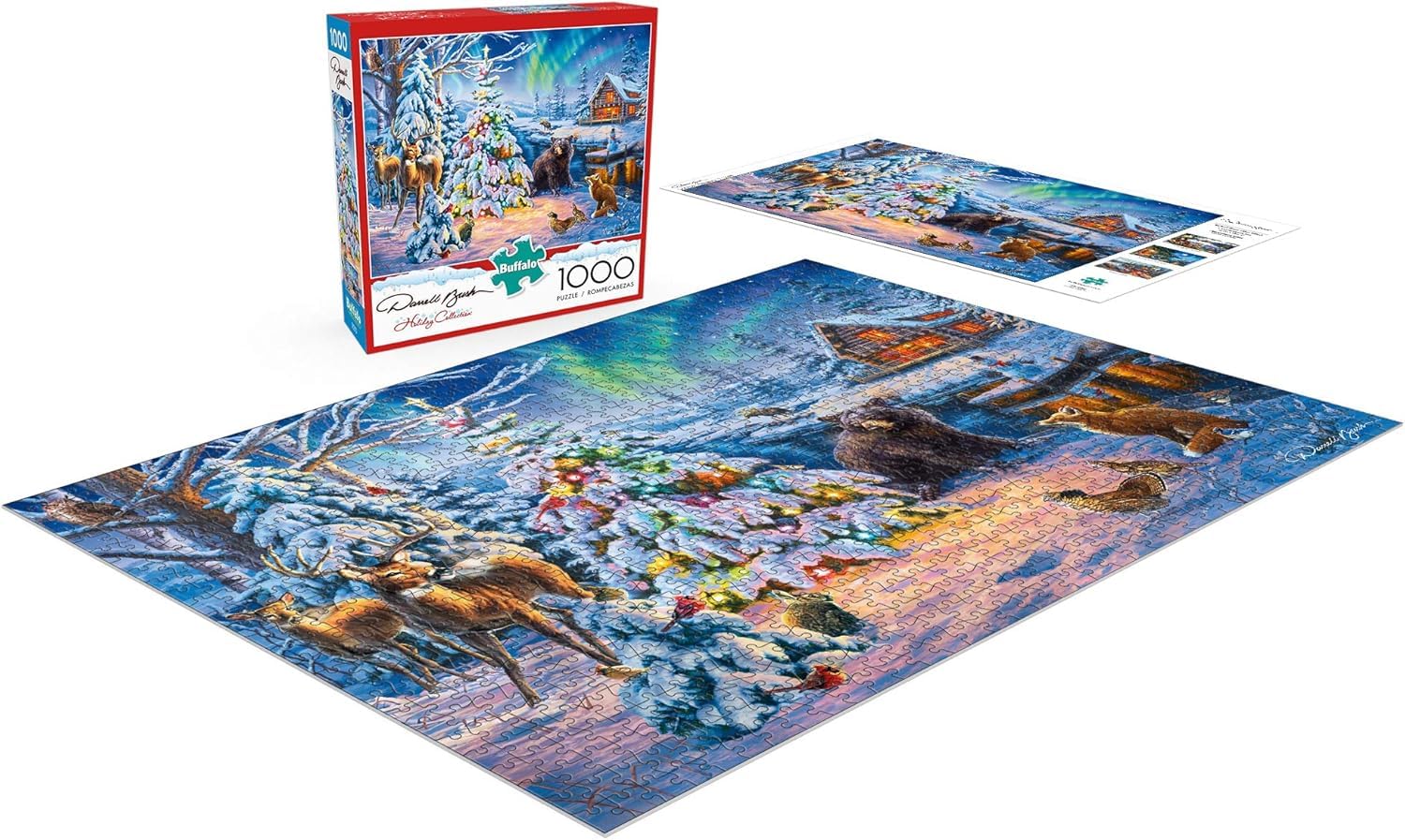 Buffalo Games - Woodland Christmas - 1000 Piece Jigsaw Puzzle for Adults
