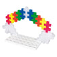 PLUS PLUS Big Baseplate Duo, Green & White - Base Accessory for Building and displaying Creations, Construction Building Stem Toy for Toddlers