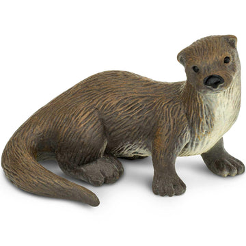 Safari Ltd. River Otter Figurine - Realistic 3" Wildlife Figure - Educational Toy for Boys, Girls, and Kids Ages 3+