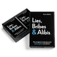 ZigZag Games Lies, Bribes & Alibis - A Fun Adult Party Card Game for Date Nights, College Bashes, Friendly Gatherings and Game Nights - Free Bonus