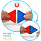 Tytan® Magnetic Tiles Starter Set - 25-Piece with STEAM Learning Workbook