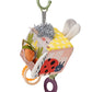 Taf Toys Activity Cube, Newborn & Baby Developmental Activity Toy. Use on Strollers, Bassinets, Crib & Car Seats. with A Mirror, Teether. Curiosity