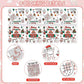 Christmas Coloring Tablecloth - Giant Paper Xmas Colorable Table Cloth, Jumbo Merry Christmas Coloring Table Cover Poster Activities Games Crafts