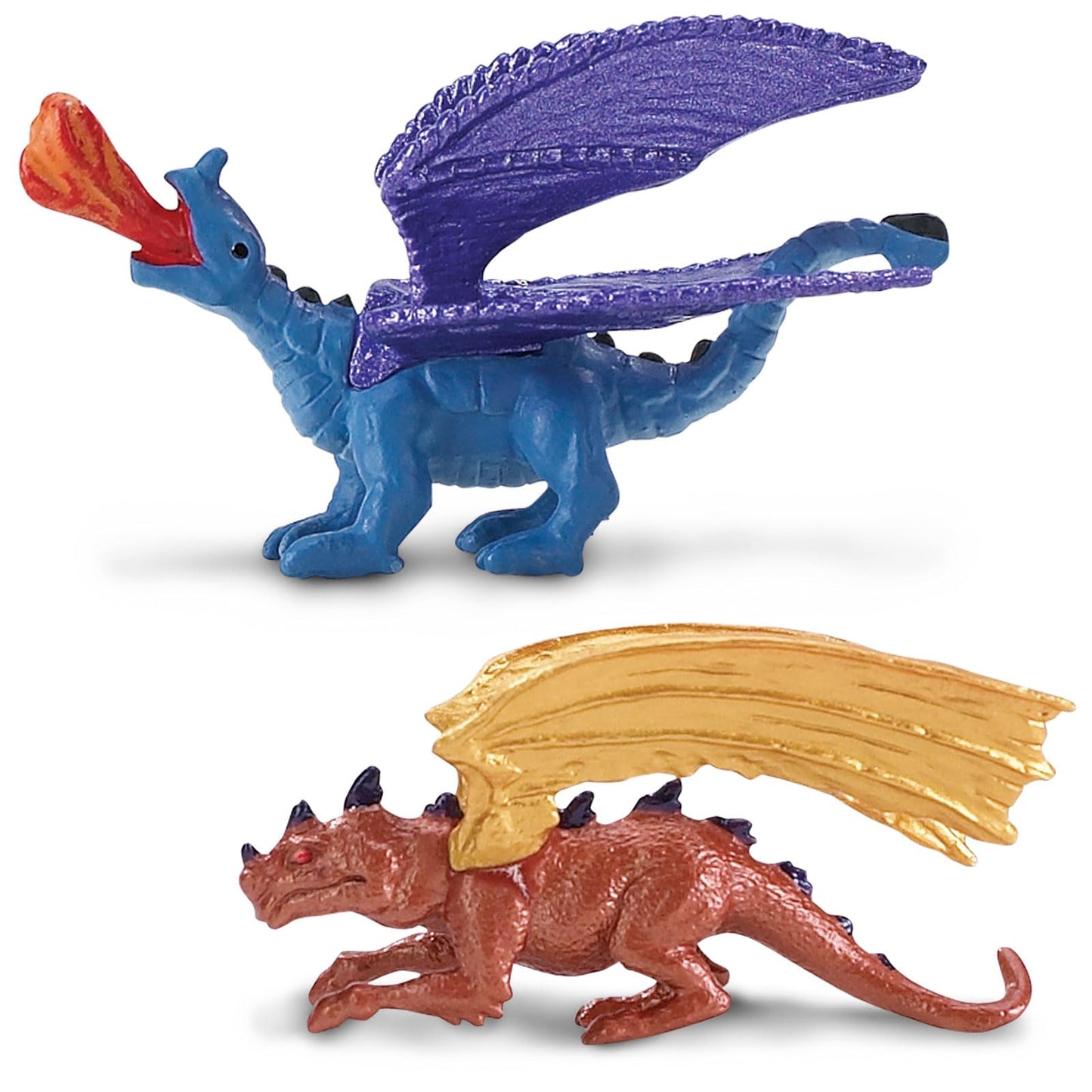 Safari Ltd. Lair Of The Dragons Collection 1 Designer Toob - 6 Miniature Dragon Figures for Fantasy Themed Play, Boys, Girls & Kids Ages 3+
