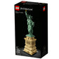 LEGO Architecture Statue of Liberty Model Building Set - Collectible New York City Souvenir, Creative Home Décor or Office Centerpiece, Great Gift
