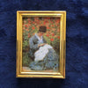 1:12 Scale Dollhouse Miniature Wall Decor Framed World Painting Replica #31
