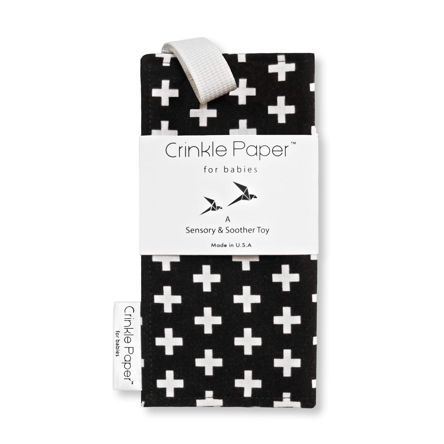 HYAKDesigns Crinkle Paper for Babies by Hyak Designs | High End Luxury Infant Sensory Toy for Fine & Gross Motor Skills. Hand Made Travel Friendly