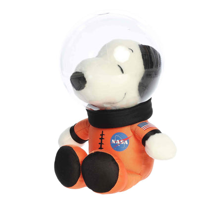 Aurora® Adorable Peanuts® Space Suit Snoopy with Helmet Stuffed Animal - Officially Licensed Toys for All Snoopy Fans - Nostalgic Gift for Adults