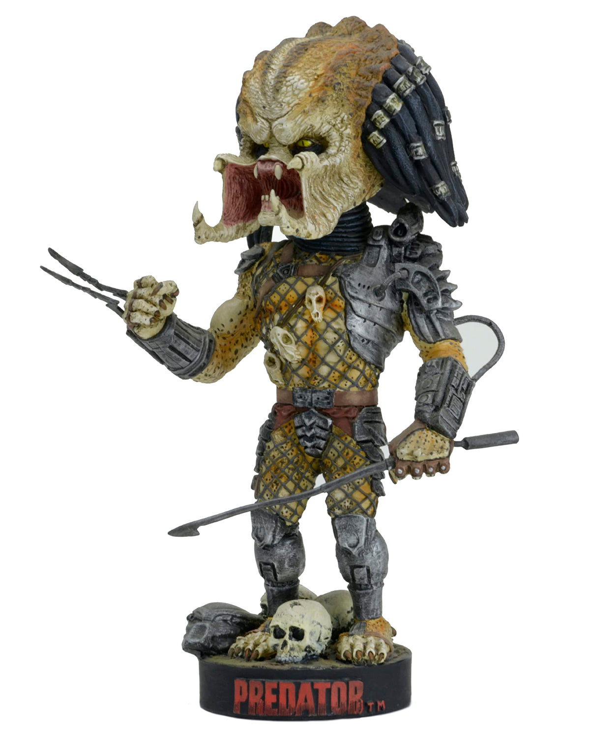 NECA Collectible Predator - Head Knocker - Jungle Hunter with Spear Toy Figure