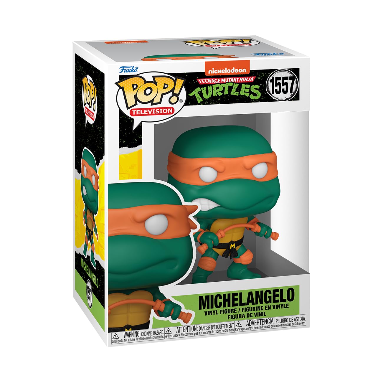 Funko POP! TV: Teenage Mutant Ninja Turtles (TMNT) - Michelangelo - Collectable Vinyl Figure - Gift Idea - Official Merchandise - for Kids & Adults