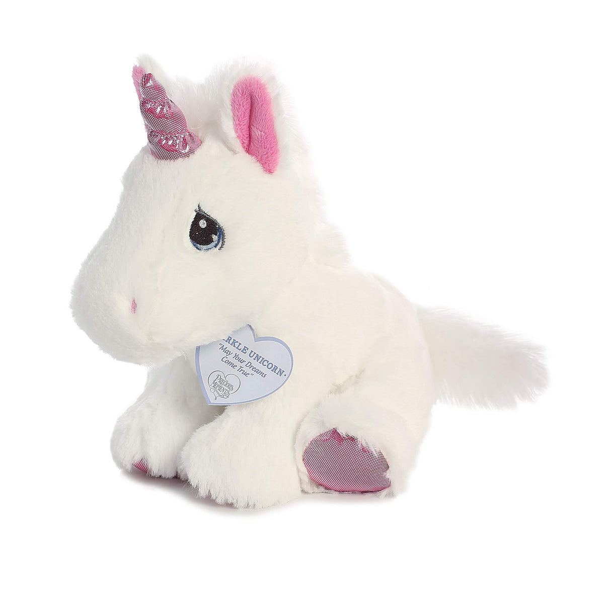 Aurora Precious Moments 8.5" Sparkle Unicorn Adorable Plush