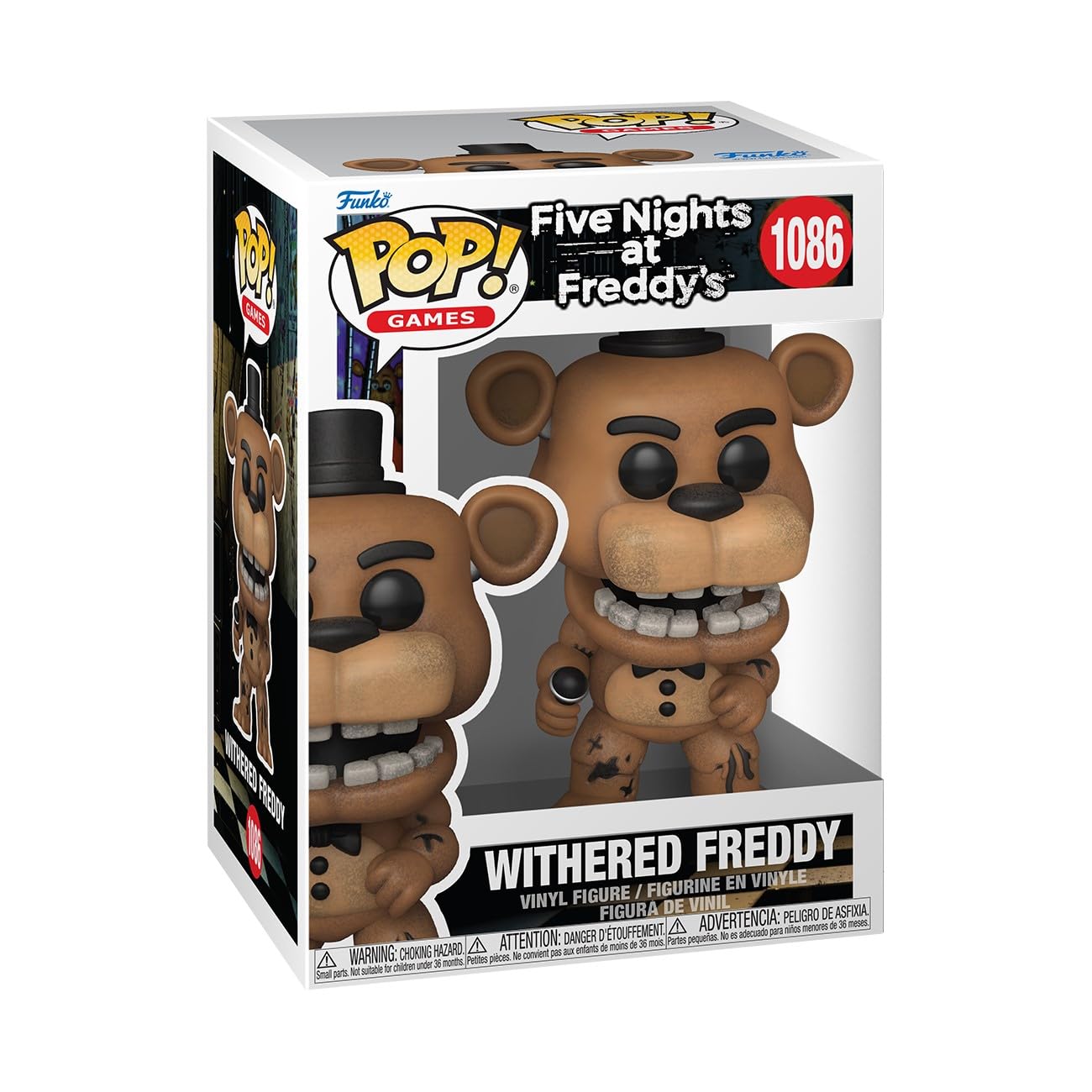 Funko POP! Games: Five Nights at Freddy's (FNAF) - Withered Freddy Fazbear