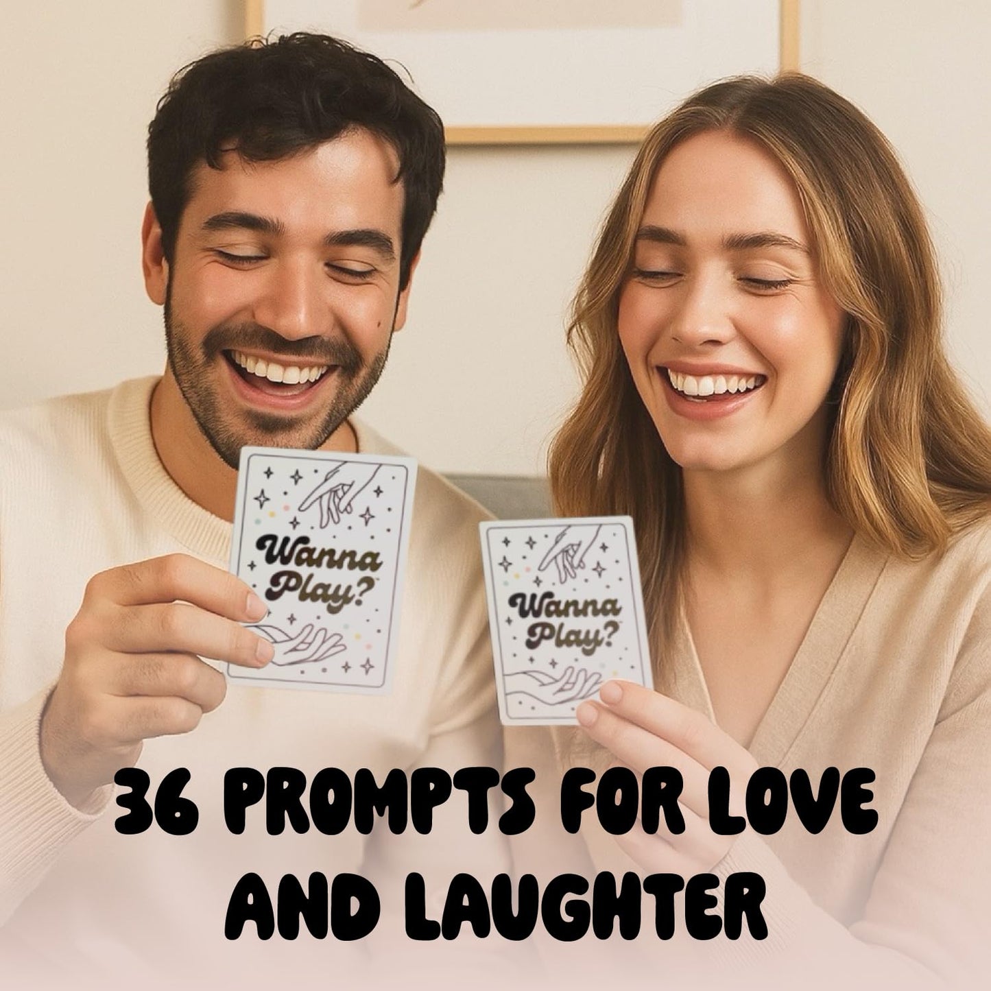 Aloha Tiger Romantic & Fun Couples Cards - Wanna Play?™ A Playful Deck of Quick Date Night Activities, The for Your Boyfriend, Girlfriend, Husband, or
