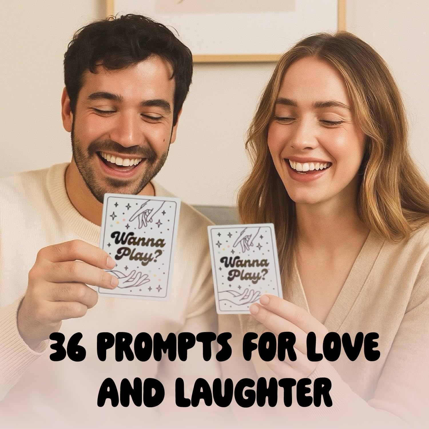 Aloha Tiger Romantic & Fun Couples Cards - Wanna Play?™ A Playful Deck of Quick Date Night Activities, The for Your Boyfriend, Girlfriend, Husband, or