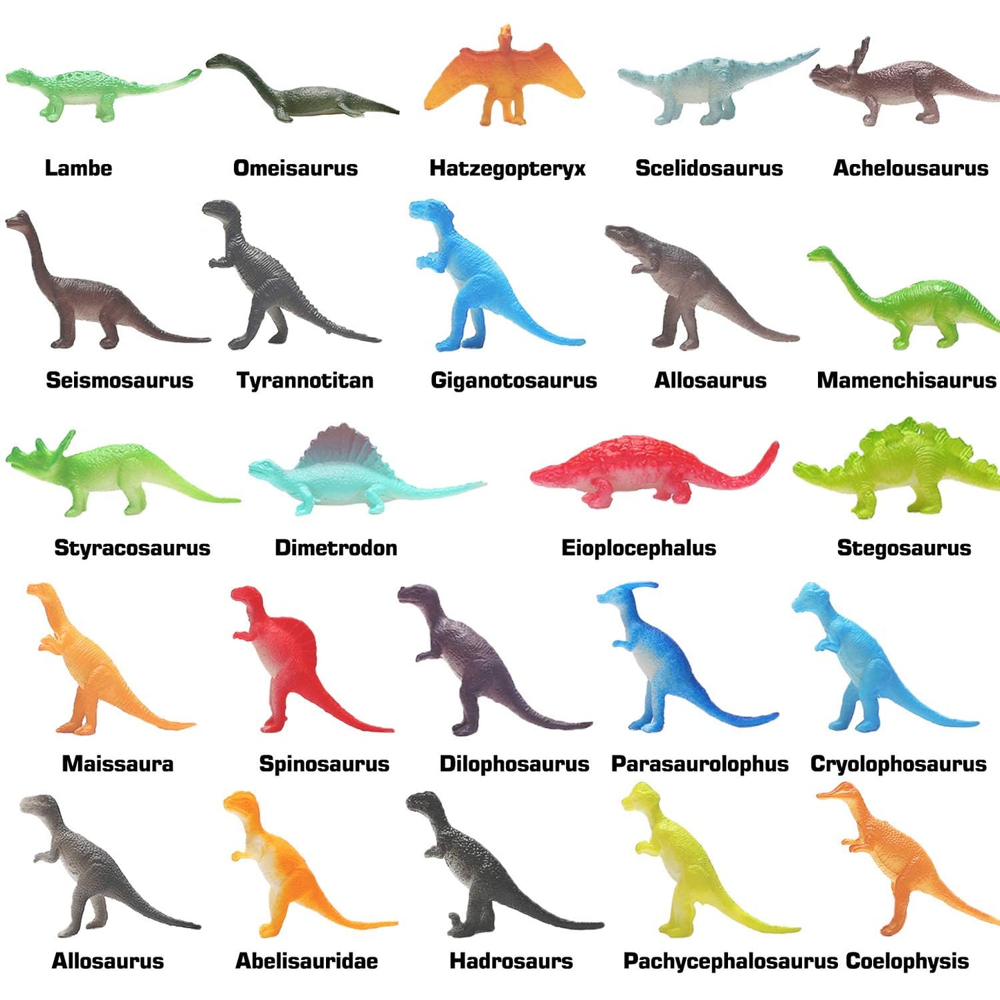 168 Pcs Mini Dinosaur Figure Toys - Realistic Plastic Dinosaur Set for Kids Children Toddler Learning Educational, Goody Bag, Party Supplies, Pinata