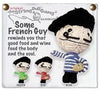 Kamibashi Some French Guy Original String Doll Gang Keychain Toy
