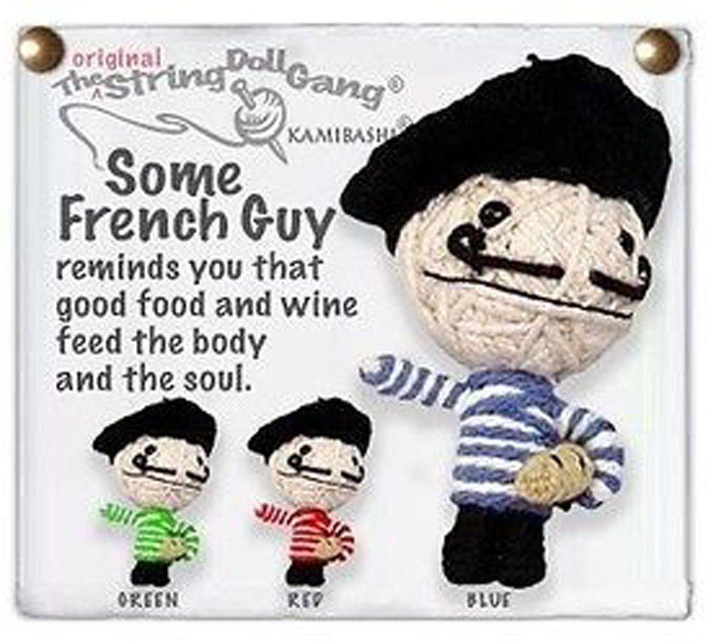 Kamibashi Some French Guy Original String Doll Gang Keychain Toy