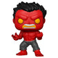Funko POP! Marvel: Red Hulk Vinyl Figure - Special Edition Exclusive #854 Mulitcolor (Common - No Chase)