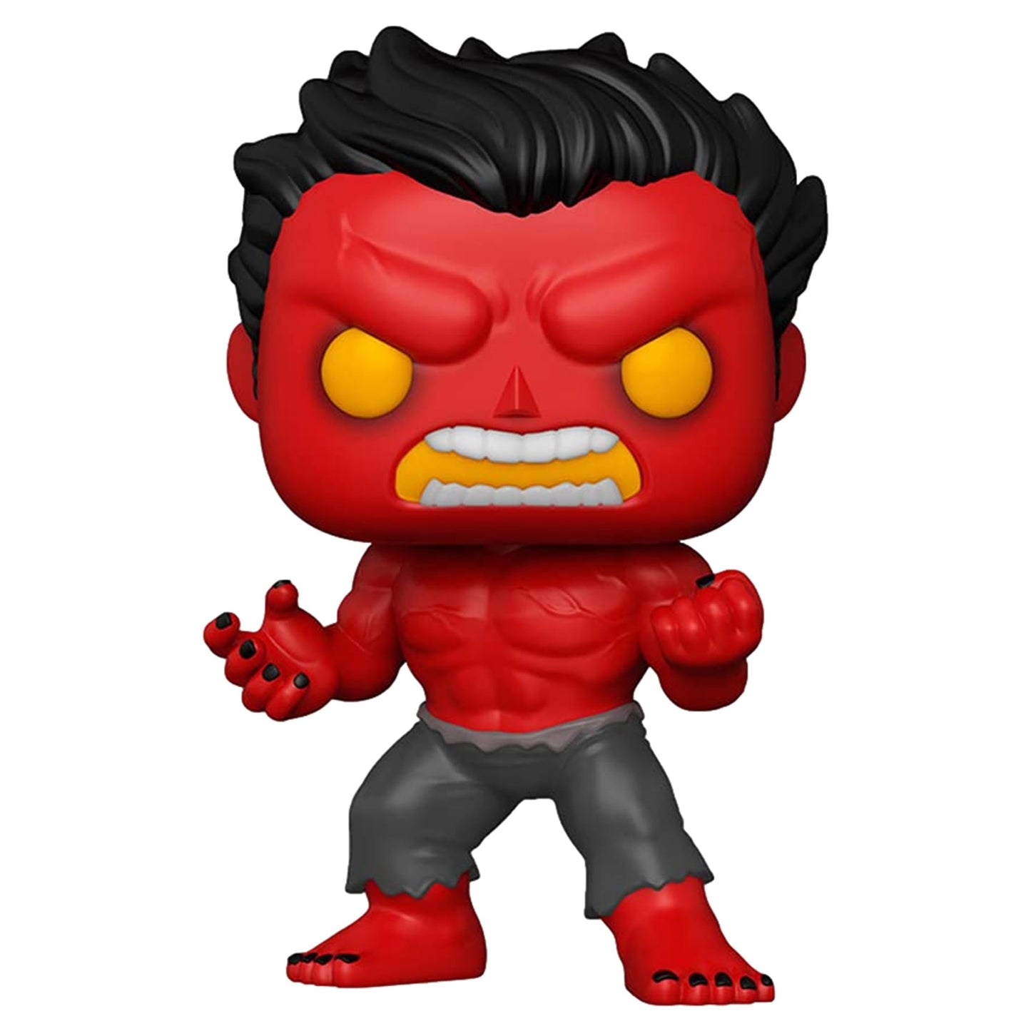 Funko POP! Marvel: Red Hulk Vinyl Figure - Special Edition Exclusive #854 Mulitcolor (Common - No Chase)