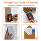 96 Packs Sleeves for Sports Card Protectors, 3" x 4.5" Cardboard Sheets for Trading Card Folders, Mail Shipping Stiffeners, Insert (96 Packs)