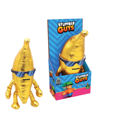 P.M.I. Stumble Guys Series 3-12” Huggable Plush (Golden Banana)
