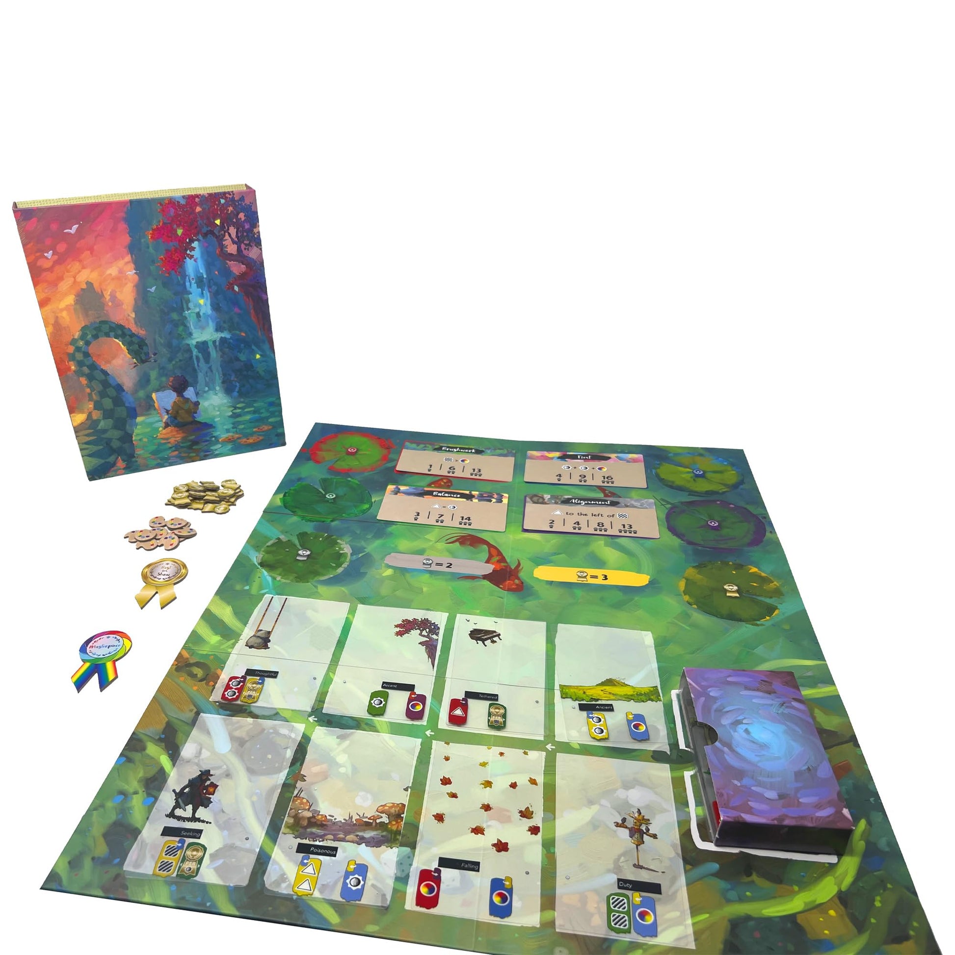 Canvas Reflections Board Game Expansion - Create Stunning Masterpieces! Art Competition and Puzzle Game for Teens & Adults, Ages 14+, 1-5 Players, 30