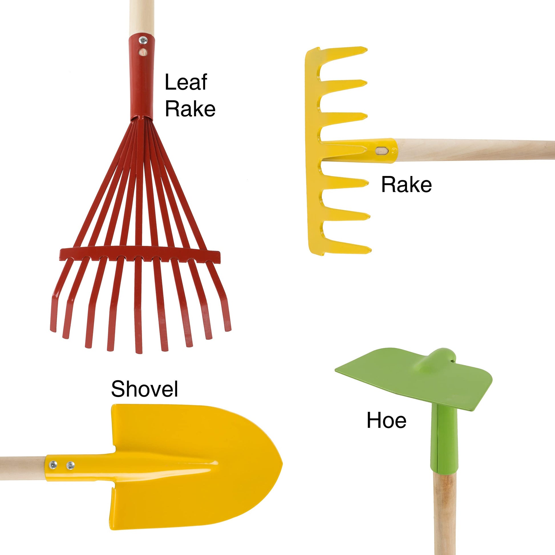 HEY! PLAY! Kids Gardening Tools Set, 4-Piece-Set