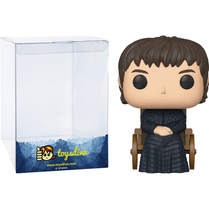 King Bran The Broken: Fun ko P o p ! Vinyl Figurine Bundle with 1 Compatible 'ToysDiva' Graphic Protector (083-45429 - B)