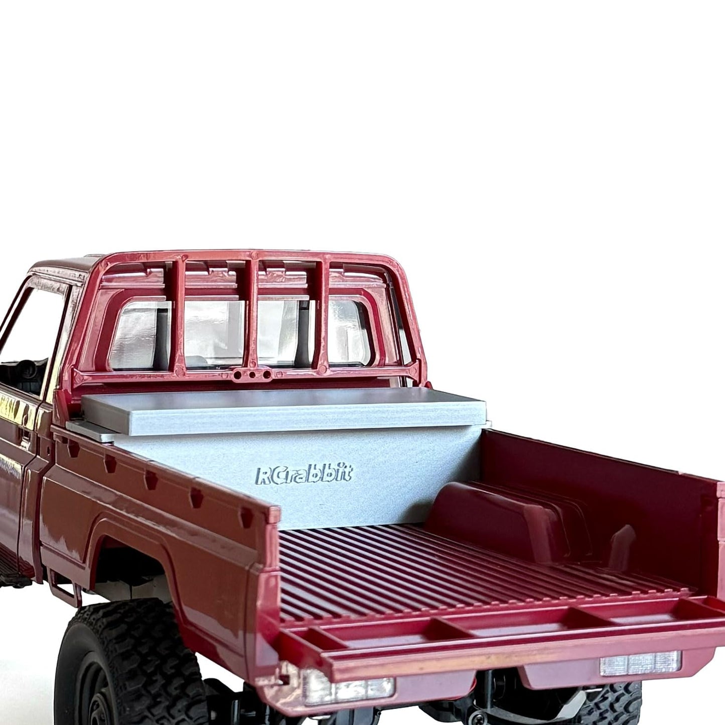 Toolbox Spare Battery Box Truck Bed Upgrade Parts for MN-82 82S RC Crawler 1/12?No Vehicles Included?