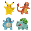 Pokémon Select Metallic Battle Pack - Four 3-inch Battle Figures with Special Metallic Finish
