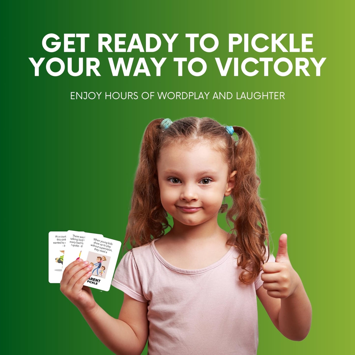 Pickle Everything - The Fast-Paced, Pun-Packed Word Game Where Every Answer Starts with “P” & You Must Say “Pickle”! Hilarious Family Game, Party