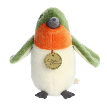 Aurora® Adorable Miyoni® Ruby-Throated Hummingbird Stuffed Animal - Lifelike Detail - Cherished Companionship - Green 9 Inches