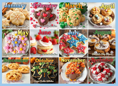 Monroe Lane Puzzles - Season of Cookies 1000-piece Jigsaw Puzzle