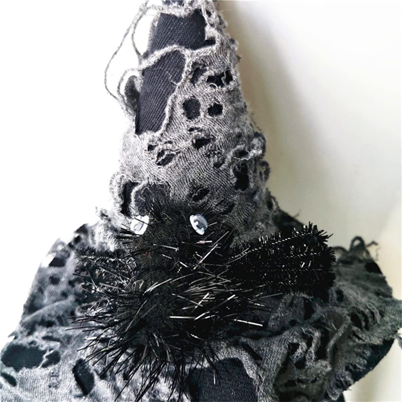 AVMBC Halloween Witch Hat Headband Witch Costume Headwear for Halloween Cosplay Party Accessories