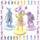 House of Bodian Mythical Heroes Town Dwellers, Heroes and Monsters Mini Figure Set for RPGs - 102 Pcs in 17 Designs, Suitable Size for DND (City