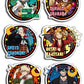 My Hero Academia- Halloween Die-Cut Sticker Set 3.5"