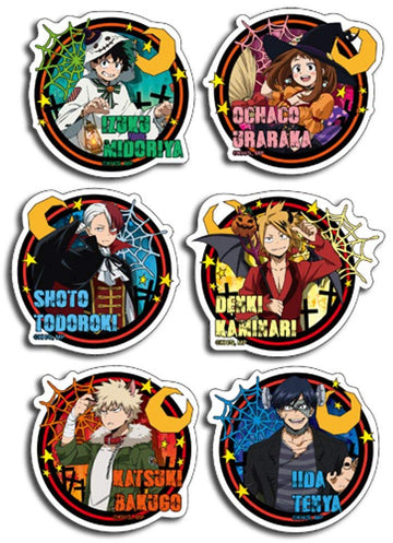 My Hero Academia- Halloween Die-Cut Sticker Set 3.5"