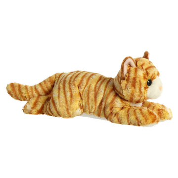 Aurora® Adorable Flopsie™ Ginger Cat™ Stuffed Animal - Used to Create Imaginative Play Adventures - Perfect for Birthdays, Kids and Adults, All Ages