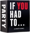 DSS Games If You Had to... [A Party Game | Horrible and Hilarious Would You Rather Card Game for Parties with Friends & Game Night | Gifts for Him]