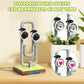 aphpaio Clippy Office Assistant Building Blocks Compatible with Cute Vintage Office Clippy Model Toy Building Set, Funny Birthday White Elephant Gifts