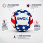Game Master Swax Training Baseball Stars/Stripes 2-Pack for Kids 3"