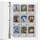Ultra Pro Card Pages for Binders - 9 Pocket Trading Card Binder Pages - Silver Series for Trading Cards & Collectibles - Archival Safe, UV Protection
