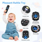 MISSLILI Teething Toy for Babies 3-6-12 Months, Silicone Baby Rattles Teether, Teething Relief Infant Toddles TV Remote Control Teether for 0-24