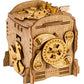 iDventure Cluebox Nautilus, Escape Room in a Wooden Puzzle Box for Adults