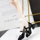 YHYQiFei BJD Doll Shoes Carefully Crafted Fashion High Heels for 1/3 1/4 1/6 11.8 18 24 inch BJD Doll Gifts for Doll Lovers (Glossy Red, 1/3)