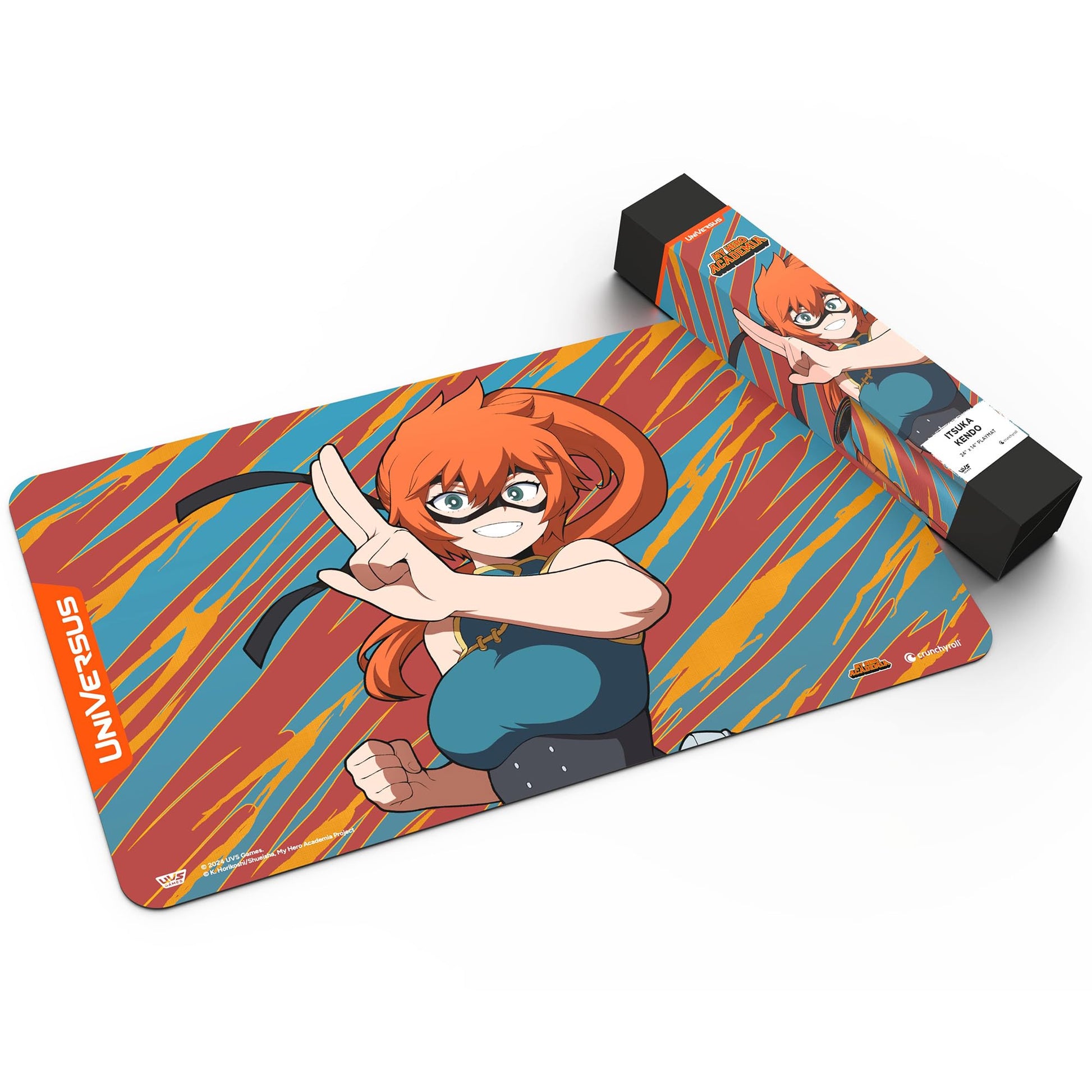 UniVersus My Hero Academia: Girl Power- Itsuka Kendo Playmat - 24 x 14 Neoprene Mat, Tabletop Card Game Accessory, UVS Games, Officially Licensed