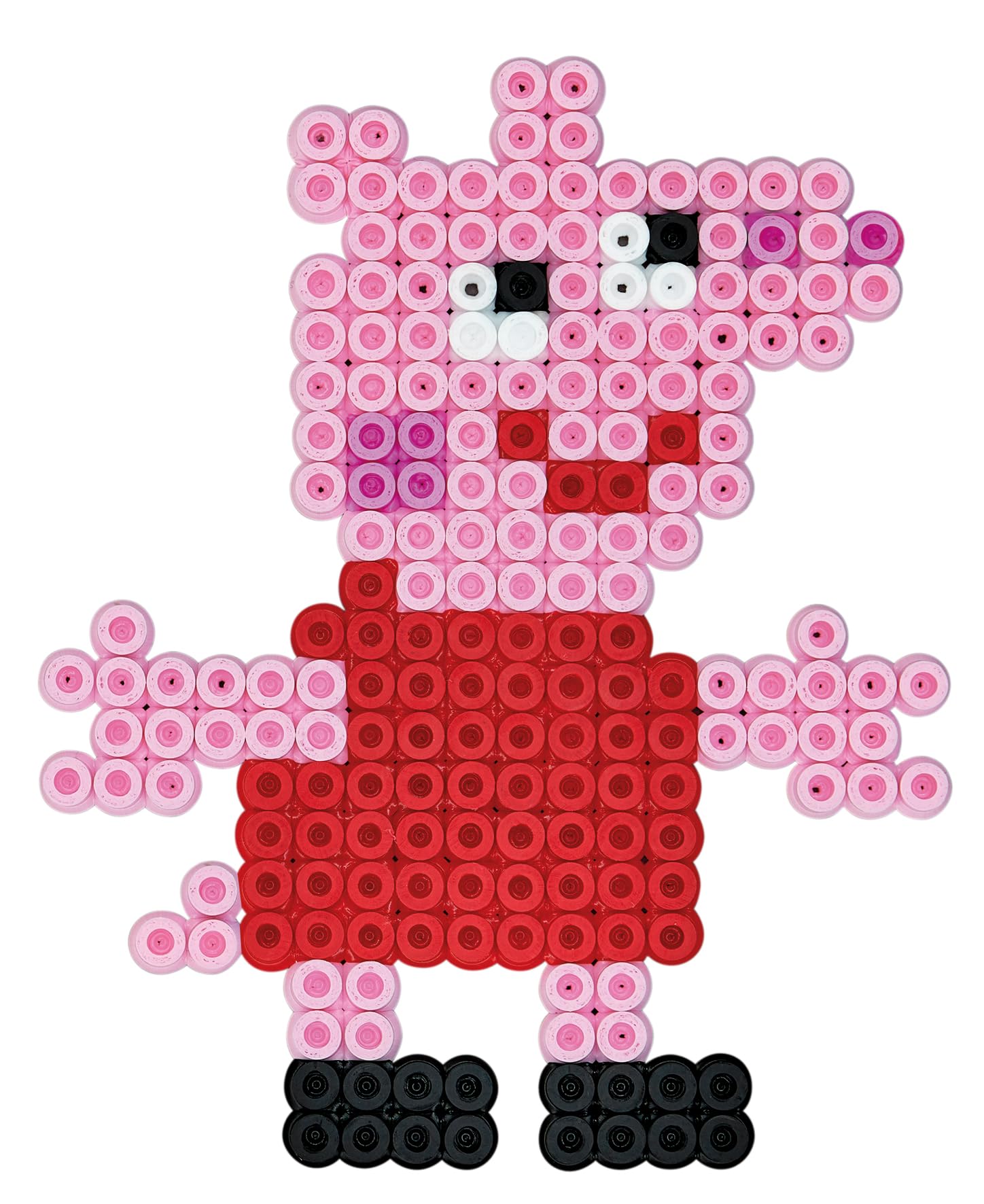 Hama Beads Peppa Pig Gift Hanging Box, Arts and Crafts Beads for Boys and Girls Ages 3+, Official Hama Beads Peppa Pig Set