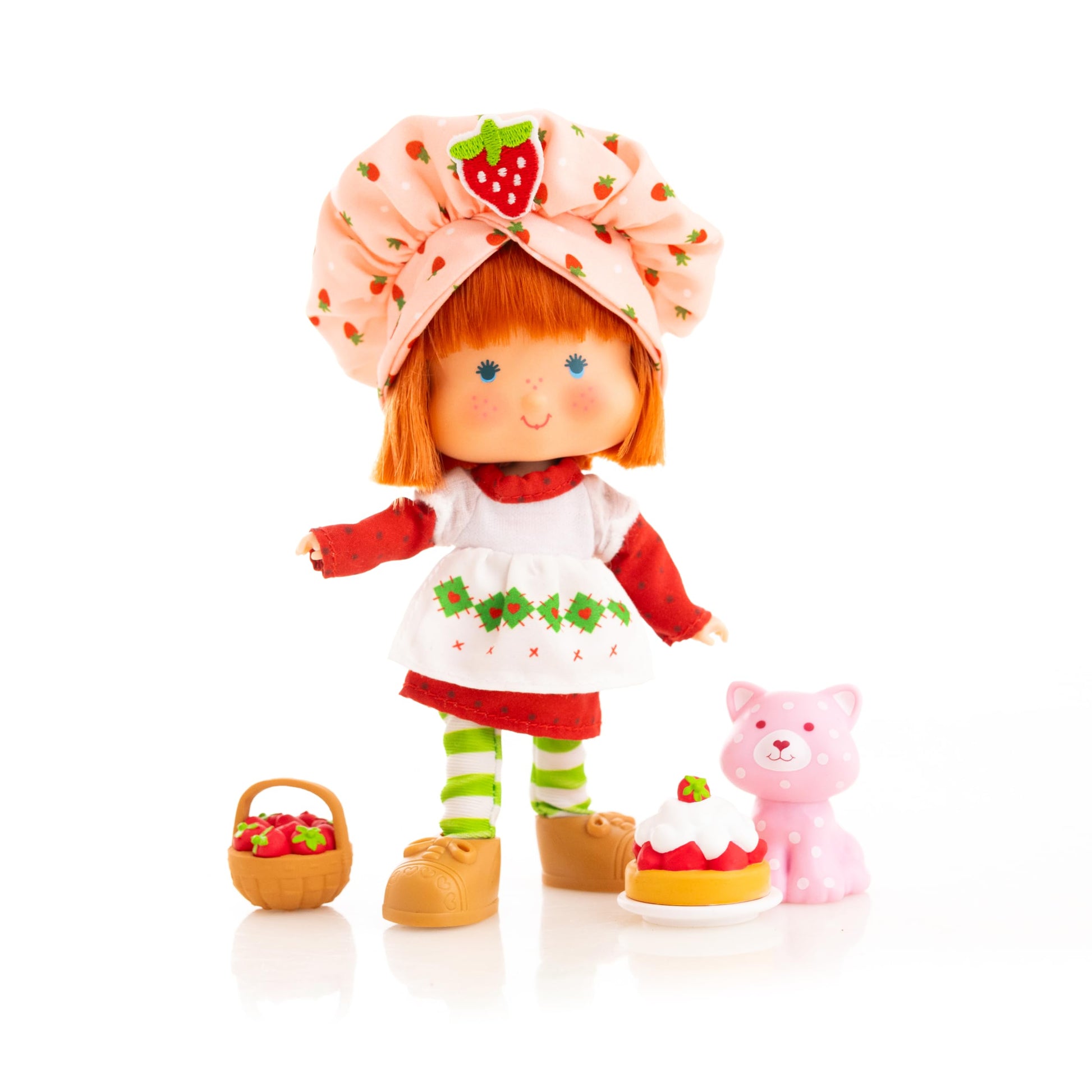 Strawberry Shortcake 'Limited Edition' Classic Version Strawberry Shortcake 5.5-inch Poseable Sweet Scented Fashion Doll with 4 Surprise Reveal