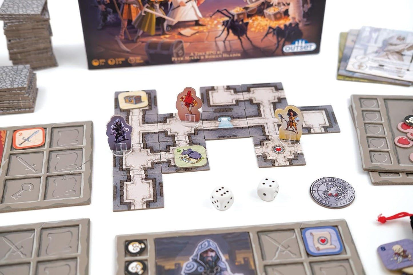 Karak - Kid's Strategy Game - 7+ Year Role-Playing Board Game - Learn Tactics and Slay the Dragon!