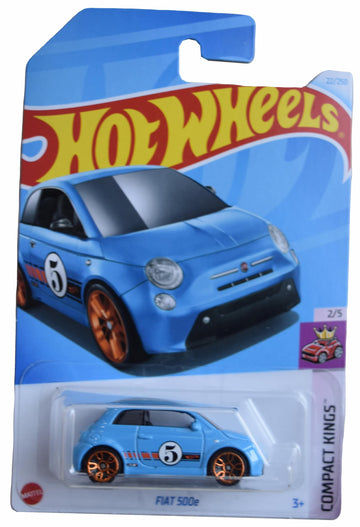 Hot Wheels Fiat 500e, Compact Kings 2/5 [Blue] 22/250